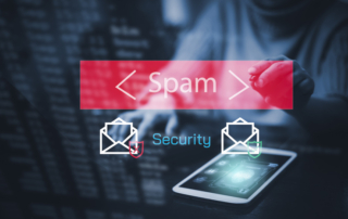 Business email compromise recovery services. This image depicts a digital representation of cybersecurity and email threats. A bright red "Spam" label with arrows on either side appears prominently in the center, symbolizing a warning or alert. Below it, there are two envelope icons, representing emails—one with a small red shield indicating a potential security risk, and the other with a green checkmark suggesting safety. The word "Security" is shown in teal, emphasizing a focus on protecting against email-based threats. In the background, a person’s hand is reaching toward a tablet or touch device, which is glowing with a digital interface. The overall theme conveys spam email detection, cybersecurity concerns, and safeguarding communication systems. The color contrast between red (warning) and green (safe) adds to the visual message.